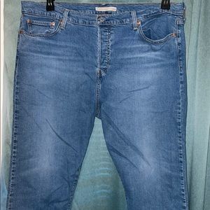 Plus Size 22w Levi's Wedgie Skinny Jeans